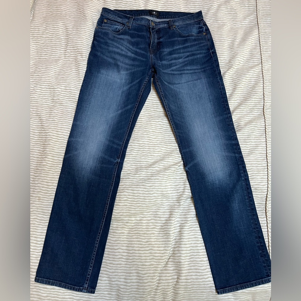 7 For All Mankind Straight Squiggle In Sawtooth (7T400080)